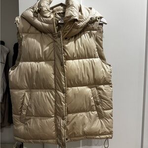 Ardene Light Tan Puffer Vest